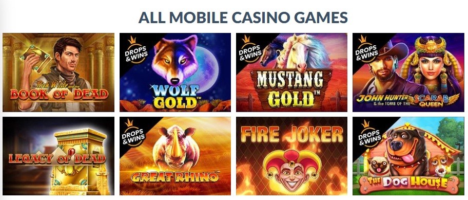 MrBet Casino Mobile Games