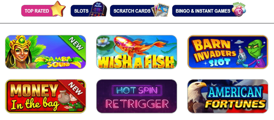 Winorama Casino - Games